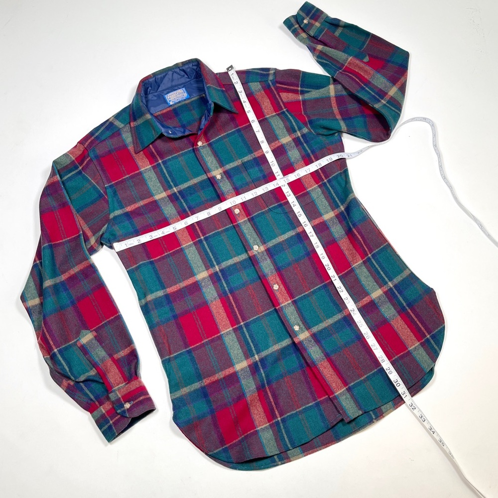 Pendleton Wool Button Down Shirt M - image 6